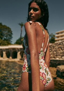 Discount Sezane Badeanzug Paraiso - Sézane X Ysé Aria