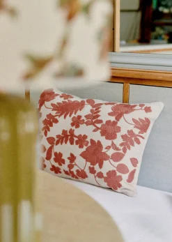 Outlet Sezane Bestickte Kissen - Großes Modell
