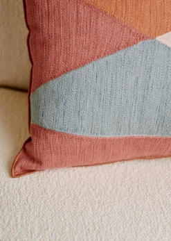 Outlet Sezane Bestickte Kissen - Großes Modell