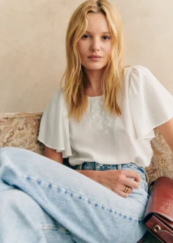 Sale Sezane Bluse Juna
