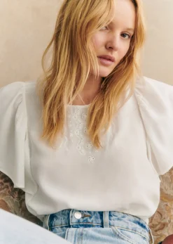 Sale Sezane Bluse Juna