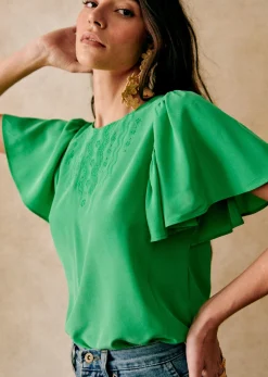 Sale Sezane Bluse Juna