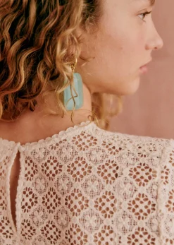 Best Sezane Bluse Lova Beige