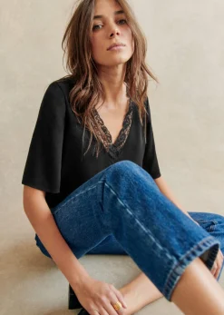 Online Sezane Bluse Sylla
