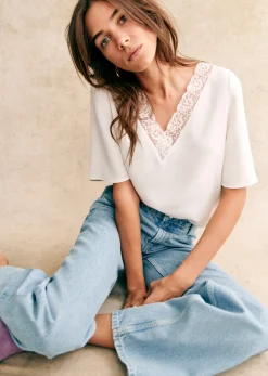 Online Sezane Bluse Sylla