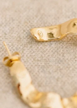 Online Sezane Creolen Anne Goldfarben