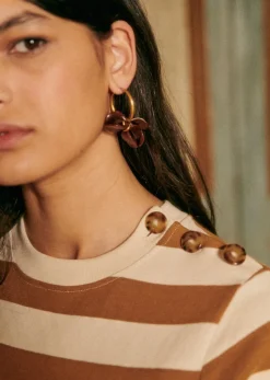 Clearance Sezane Creolen Flora