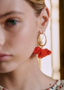 Clearance Sezane Creolen Flora
