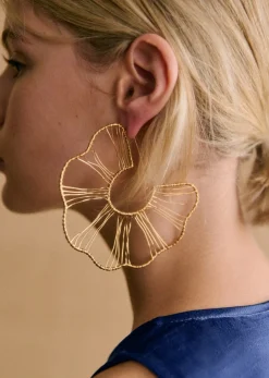 Online Sezane Creolen Lydia Goldfarben