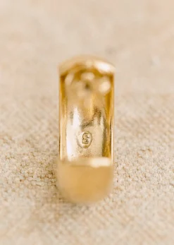 Best Sezane Creolen Romie Goldfarben