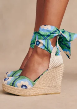 Sale Sezane Espadrilles High Tania - Sézane X Momonì Rimini