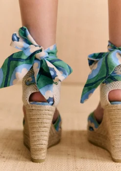 Sale Sezane Espadrilles High Tania - Sézane X Momonì Rimini