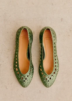 Discount Sezane Flache Ballerinas Anya