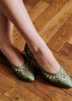 Discount Sezane Flache Ballerinas Anya