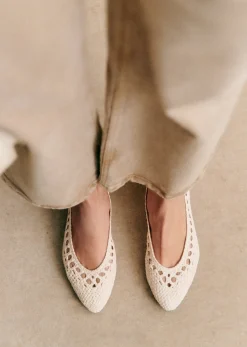 Discount Sezane Flache Ballerinas Anya