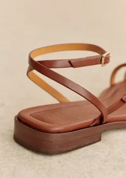 Hot Sezane Flache Sandalen Amelia