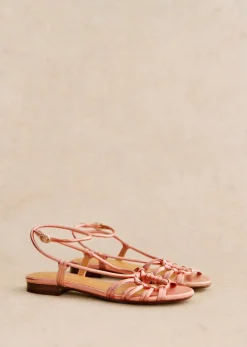 Online Sezane Flache Sandalen Gloria