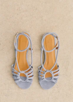 Online Sezane Flache Sandalen Gloria