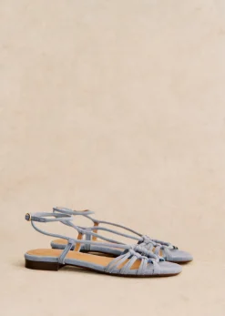 Online Sezane Flache Sandalen Gloria