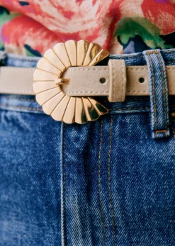 Discount Sezane Gürtel Fine Sandy