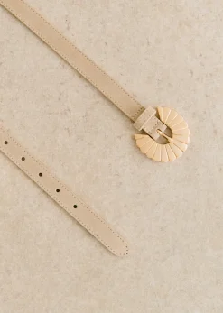 Discount Sezane Gürtel Fine Sandy