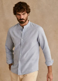 Clearance Sezane Hemd Benny Baumwolle Leinen