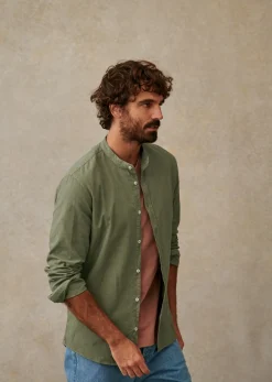 Clearance Sezane Hemd Benny Baumwolle Leinen