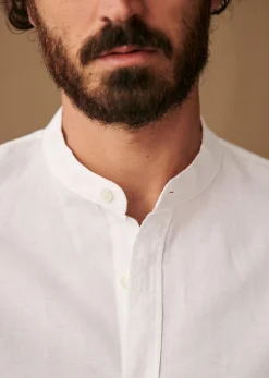 Clearance Sezane Hemd Benny Baumwolle Leinen