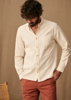 Discount Sezane Hemd Charlie Baumwolle Leinen