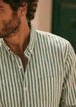 Discount Sezane Hemd Charlie Baumwolle Leinen