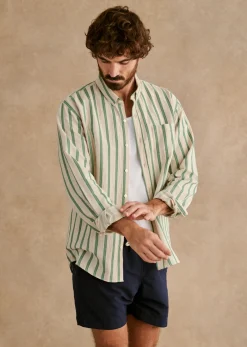 Discount Sezane Hemd Charlie Baumwolle Leinen