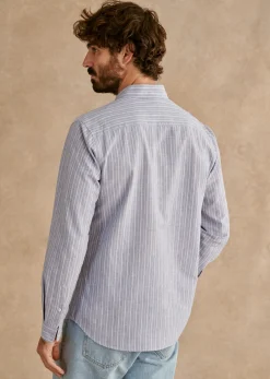 Discount Sezane Hemd Charlie Baumwolle Leinen