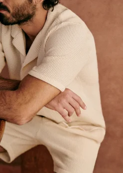 Sale Sezane Hemd Holt Gaufrée