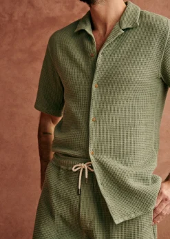 Sale Sezane Hemd Holt Gaufrée