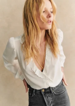 Sale Sezane Hemd Rosine