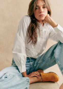 Hot Sezane Hemd Ulysse