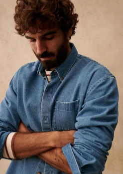 New Sezane Hemd Valerio Denim
