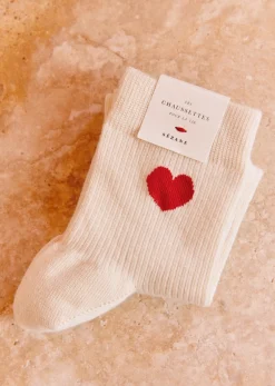 New Sezane Herz Socken