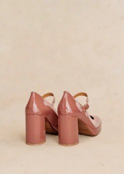 Sezane Hohe Riemchenballerinas Georgia