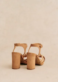 Outlet Sezane Hohe Sandalen Carmela