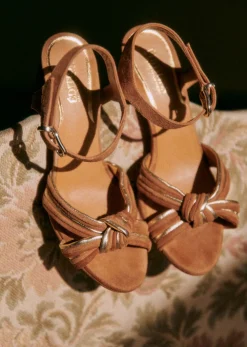 Outlet Sezane Hohe Sandalen Carmela