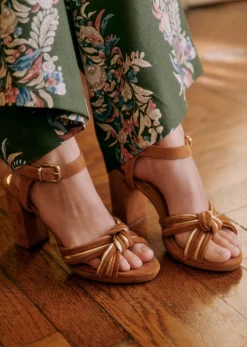 Outlet Sezane Hohe Sandalen Carmela