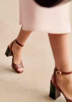 Sale Sezane Hohe Sandalen Maxine