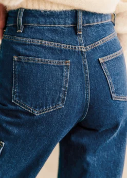 Sezane Hose Flint Dunkelblau