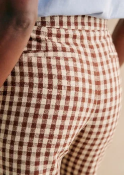Outlet Sezane Hose Martin Crop