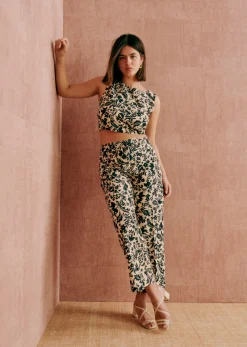 Outlet Sezane Hose Martin Crop