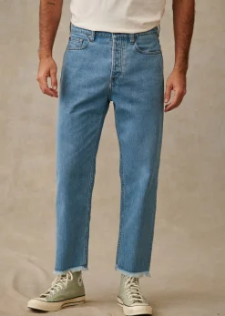 Clearance Sezane Hose Mit Geradem Schnitt Kent Pre-washed