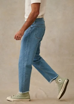 Clearance Sezane Hose Mit Geradem Schnitt Kent Pre-washed