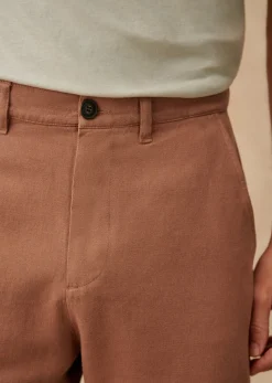 Outlet Sezane Hose Mit Geradem Schnitt Hubbell Denim Altrosa