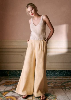 Online Sezane Hose Silvio